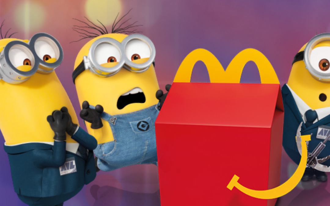 MINIONS HAVE ARRIVED AT MCDONALDS